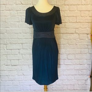 BCBG maxazria navy blue cocktail dress